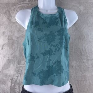 Mountain Hardwear Tank Top Womens Size Large Teal Active Workout Trail Run